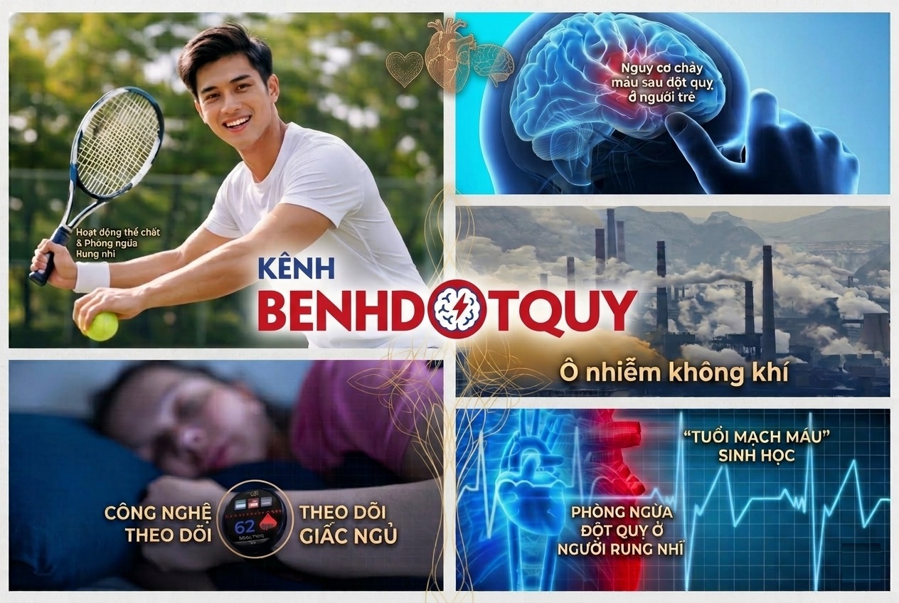 5 nghiên cứu mới về rung nhĩ, người trẻ và “tuổi mạch máu”
